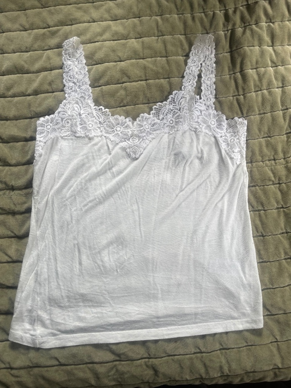 Liz claiborne lace tank top